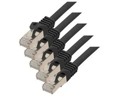 S-Conn S/CONN Cat7, 2m, 2 m, Cat7, S/FTP (S-STP), RJ-45, RJ-45, juodas