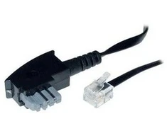 S-Conn S/CONN maksimalus jungiamumas 70113-6/2, 3 m, TAE-N, RJ-11, Kištukas, Kištukas, Juodas