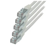S-Conn S/CONN maksimalus jungiamumas, kat. 6, S/FTP, 0,25 m, 0,25 m, Cat6, S/FTP (S-STP), RJ-45, RJ-45, baltas