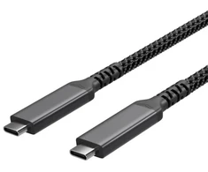 Shiverpeaks USB-C įkrovimo kabeliai USB C/C 3.2 100W PD Tekstilė 2m (FL31-75007)