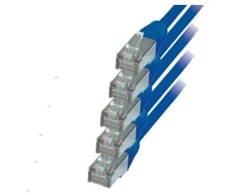 S-Conn S/CONN RJ45-RJ45, m-m, 0,5 m, 0,5 m, Cat6, S/FTP (S-STP), RJ-45, RJ-45, mėlynas