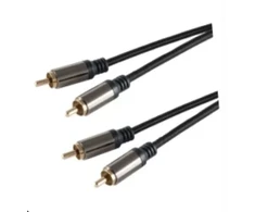 „Shiverpeaks BS20-41155“, 2 x RCA, Kištukas, 2 x RCA, Kištukas, 1,5 m, Juodas