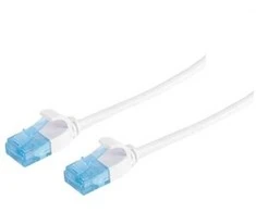 S-Conn S/CONN 08-22046, 3 m, Cat6, U/UTP (UTP), RJ-45, RJ-45, baltas