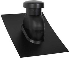 Sabetoflex ventiliacijos gaubtas 5-45° Ø160 juodas ABS