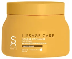 Sacha Care „Rituel Lissage Care“ plaukų kaukė su argano aliejumi drausmingiems, šilkiniai glotniems plaukams