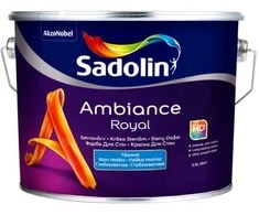 Sienų dažai SADOLIN AMBIANCE ROYAL, BW bazė, baltos sp., visiškai matiniai, 2,5 l