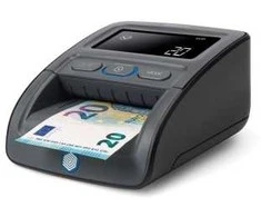 Safescan 155-S, daugiavaliutė, infraraudonųjų spindulių (IR), rašalinis, magnetinis, metalinis siūlas, dydis, storis, vandens ženklas, juodas, LCD, kintamoji srovė, 12 V