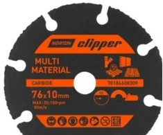 Norton NORTON UNIVERSAL SHIELD 76mm x 10mm PRO MULTIMATERIAL
