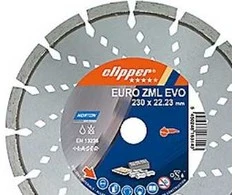 Saint-Gobain Abrasives A/S Deimantinis diskas Ø150/30 mm - Norton ZML diskas SC180 su 2 tvirtinimo skylėmis