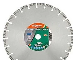 Saint Norton deimantiniai pjūklai 230x22,23 - Clipper Granit Turbo lazerinis
