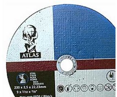 Saint Pjovimo diskas 125x2,5x22,2 mm - Atlas Metal A30S-BF41