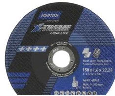 Saint-Gobain Abrasives A/S Pjovimo diskas 150x1,6x22,23 mm - A46V-150x1,6x22,23-T41 NOR-X-Treme life