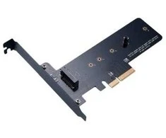 Akasa M.2 X4 PCI-E Adapteris Card – juodas PCB