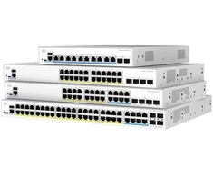 Šakotuvas „Cisco Catalyst 1300X-48T-4X“ komutatorius (Switch) – valdomas (L3) – 4 x 10 Gigabit SFP28 + 48 x 10/100/1000Base-T – montuojamas ant stovo (Rack)