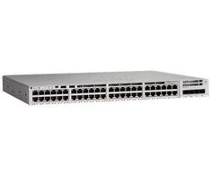 Šakotuvas Cisco CATALYST 9200L 48-PORT PARTIAL - POE+ 4 X 10G NW ESSENTIALS