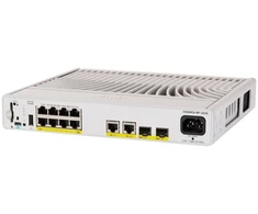 Šakotuvas Cisco Catalyst 9000 kompaktiškas komutatorius su 8 prievadais PoE+, 240W, ADV