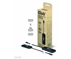 Club 3D USB-C 4 prievadų I/O hubas