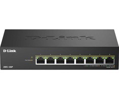 Šakotuvas „D-Link“ 8 prievadų 2,5 G kelių gigabitų „PoE++“ nevaldomas komutatorius, nevaldomas, 2,5 G eternetas (100/1000/2500), maitinimas per eternetą (PoE)