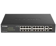 Šakotuvas D-Link DGS-1100-18PV2, Valdomas, L2, Gigabit Ethernet (10/100/1000), Maitinimas per Ethernet (PoE), Montuojamas ant stovo, 1U