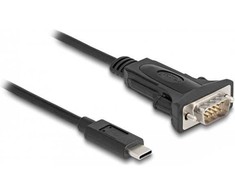 DELOCK adapteris USB Type-C > 1 x serijinis RS-232 D-Sub 9 kontaktų