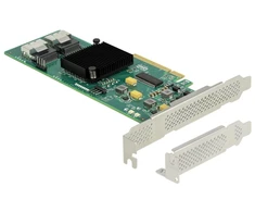 Kontroler Delock 8 prievadų SATA PCI Express x8 su jungiamaisiais kabeliais