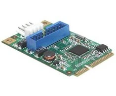Delock Mini PCIe I/O PCIe full size 1 x 19 Pin USB 3.0 Pin Header
