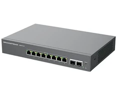 Šakotuvas Grandstream Networks „Grandstream GWN7721P“ L2 Lite valdomas komutatorius, 8x 2.5GbE RJ45, 2x 10G SFP+, PoE/PoE+