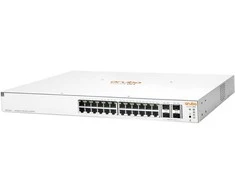 Šakotuvas Hewlett Packard (HP) HPE Networking Instant On 1930 komutatorius 24G Class4 PoE 195W 4SFP/SFP+ JL683B