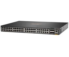 Šakotuvas Hewlett Packard (HP) HPE Aruba Networking CX 6200F 48G 4SFP+, Valdomas, L3, Gigabit Ethernet (10/100/1000), Montuojamas į stelažą, 1U
