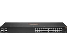 Šakotuvas HPE „Aruba Networking Aruba 6000 24G 4SFP“, valdomas, L3, gigabito eternetas (10/100/1000), montuojamas į stelažą, 1U