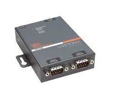 Šakotuvas Lantronix UDS2100, 10/100Base-T(X), 9–30 V, ARP, UDP, TCP, ICMP, Telnet, TFTP, AutoIP, DHCP, HTTP, SNMP, 400g, 72 x 95 x 23 mm, 0–60 °C