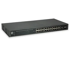 Šakotuvas Level One LevelOne GEP-2652, Valdomas, L2, Gigabit Ethernet (10/100/1000), Power over Ethernet (PoE), Montavimas į rack spintą