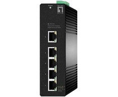 Šakotuvas Carruzzo LevelOne IGS-2105 tinklo komutatorius Valdomas L2 Gigabit Ethernet (10/100/1000) Juoda