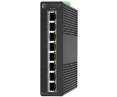 Šakotuvas Level One LevelOne jungiklis LevelOne IGS-2108P Tinklo nuorodos Tvarkomos L2 Gigabit Ethernet (10/100/1000) PoE palaikymas juodas