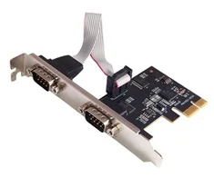Šakotuvas Longshine Electronics Longshine LCS-6321M, PCIe, Serijinis, Vyriškas, Juoda, Sidabrinė, Pasyvus, FCC, Ce