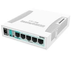 Šakotuvas Jungiklis MikroTik RouterBoard RB260GSP (CSS106-1G-4P-1S)