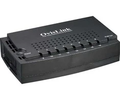 Šakotuvas SWITCH 10/100Mbps Ovislink 16 PORTS rackable 19'