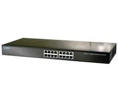Šakotuvas Planet Technology PLANET GSW-1601, Nevaldomas, Gigabit Ethernet (10/100/1000), Viso dvipusio ryšio, Montavimas stove, 1U