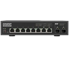 Šakotuvas QNAP komutatorius QSW-L3208-2C6T (6x10GbE, 2x10GbE/SFP+ derinys)