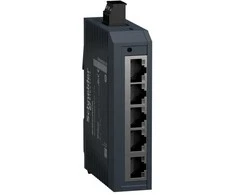 Šakotuvas Schneider Electric Modicon, nevaldomas 5 prievadų tinklo komutatorius RJ-45