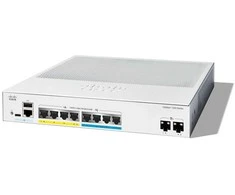 Šakotuvas Cisco CATALYST 1300 4-PORT 2.5GE - 4-PORT GE POE 2X10G SFP+