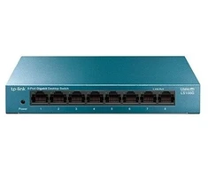 Šakotuvas TP-Link 8 prievadų 10/100/1000 Mbps darbalaukio tinklo komutatorius, nevaldomas, gigabito eternetas (10/100/1000)