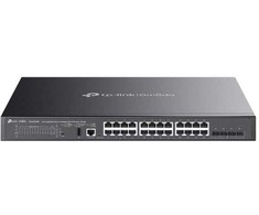 Šakotuvas TP-Link Omada SG5428X, valdomas, L3, Gigabit Ethernet (10/100/1000), montavimas į stelažą