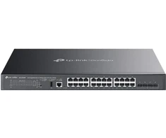 Šakotuvas TP-Link Omada SG5428X, valdomas, L3, Gigabit Ethernet (10/100/1000), montavimas į stelažą