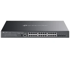 Šakotuvas TP-Link 24-PORT 1G L3 POE++ SWITCH - LITE MANAGED WITH 4 10G SLOTS