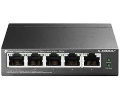 Šakotuvas TP-Link TL-SG1005LP, Nevaldomas, Gigabit Ethernet (10/100/1000), Maitinimas per Ethernet (PoE), Tvirtinamas prie sienos