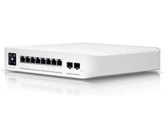 Šakotuvas Ubiquiti UniFi USW-PRO-8-POE, Valdomas, L2/L3, Gigabit Ethernet (10/100/1000), Pilnai dvipusis, Maitinimas per Ethernet (PoE), 1U