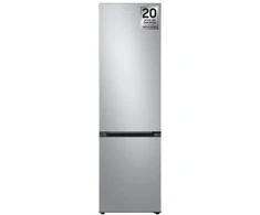 Šaldytuvas Samsung RB38C602DSA, 390 L, SN-ST, 8kg/24h, D, Fresh zone compartment, Nerūdijantis plienas