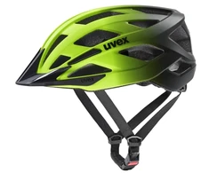 Dviratininko šalmas UVEX I-vo 2 56-60cm, neon yellow/juodas matt
