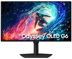 Samsung 27" Odyssey OLED G61SH QHD 240Hz Gaming Monitorius, 68.6 cm (27"), 2560 x 1440 pikselių, Quad HD, OLED, 0.03 ms, Juodas